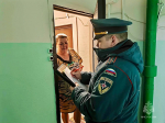 В Пскове проведен профилактический рейд по предупреждению пожаров в жилом секторе