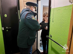 В Пскове проведен профилактический рейд по предупреждению пожаров в жилом секторе