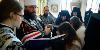 Митрополит Матфей совершил монашеский постриг в Спасо-Елеазаровском монастыре - Pln-Pskov.Ru
