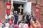 Катание яиц и конные прогулки ждут псковичей у псковского храма Александра Невского