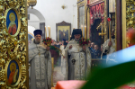 Митрополит Матфей совершил Пасхальное богослужение в кафедральном соборе Пскова