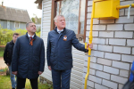 Первое домовладение подключили к газу в Пушкинских Горах
