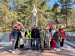 Реставрацию «Скорбящей матери» в Печорском округе завершили