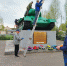 Символ освобождения Новоржева. Фото здесь и далее из телеграм-канала Любови Трифоновой - InformPskov.Ru