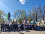 Автопробег в честь 1 Мая организовал Псковский облсовпроф
