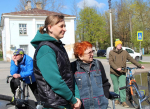 Первомайский велопробег состоялся в Пыталово