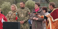 Останки 22 советских солдат перезахоронили в селе Кудеверь Бежаницкого округа - Pln-Pskov.Ru