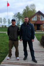 Глеб Юн и Олег Лебедев. Фото со страницы Олега Лебедева.