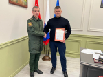За оказание гуманитарной помощи наградили главу Псковского облсовпрофа