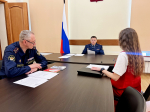 Начальник псковского УФСИН провел прием граждан по поручению президента