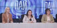На фото: Екатерина Ершова, Наталья Серебренникова и Наталья Фёдорова. Фото: ПАИ - InformPskov.Ru