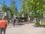 Названа предварительная причина возгорания автобуса в Пскове
