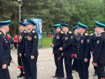 Цветы к мемориалу возложили в сквере Пограничников