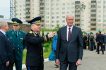 Псковские пограничники принимают поздравления с профессиональным праздником