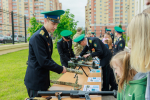 Псковские пограничники принимают поздравления с профессиональным праздником