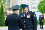 Псковские пограничники принимают поздравления с профессиональным праздником