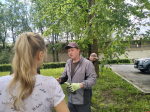 «Постепенное обновление»: жители двора у Варлаамовской башни высадили тсуги