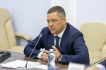 Накануне отчета Михаил Ведерников встретился с представителями фракций областного Собрания депутатов