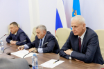 Деловой климат в регионе, ход строительства технопарка и адресные вопросы обсудили единороссы на встрече с губернатором