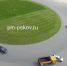 Самосвал «наказал» водителя универсала на круговом перекрестке улицы Труда в Пскове - Pln-Pskov.Ru