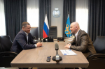 Михаил Ведерников встретился с новым председателем реготделения «Опоры России» Сергеем Пакреевым