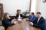 Вера Емельянова встретилась с лидерами профсоюзного движения России и региона