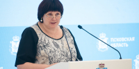 На фото: Елена Афанасьева. Фото: Валерия Лагуткина - InformPskov.Ru