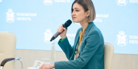 На фото: Мария Бутина. Фото: Валерия Лагуткина - InformPskov.Ru