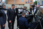 Вручение ключей от автомобиля ветерану СВО
