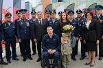 Вручение ключей от автомобиля ветерану СВО
