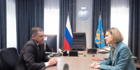 Михаил Ведерников провел встречу с депутатом Госдумы Марией Бутиной - Правительство Псковской области
