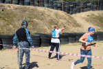 Псковские полицейские соревновались в служебном биатлоне