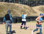 Псковские полицейские соревновались в служебном биатлоне