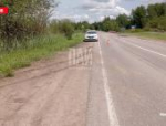 Автомобиль съехал в кювет в Невельском районе