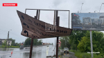 Нетрезвый водитель врезался в столб на Крестовском шоссе в Пскове
