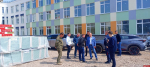 Антон Мороз посетил строящуюся школу в поселке Смуравьево Гдовского района