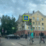 Opel вылетел на тротуар в результате ДТП в Великих Луках - Pln-Pskov.Ru