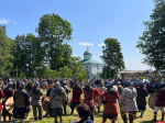 Открытый день фестиваля раннесредневековой культуры «Исаборг» проходит в Изборске. ФОТО