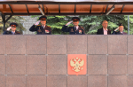 День России в Псковском филиале университета встречают торжественным построением личного состава