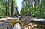В деревне Северик Псковского района построен внутрипоселковый газопровод