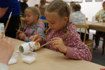 «Солнышки» из пушкиногорской школы побывали на музейном занятии в «Михайловском». ФОТО