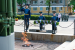 Участники юбилейного автопробега «Дорогами Победы» впервые посетили Псков