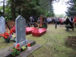 Останки 30 советских солдат перезахоронили в Кунье