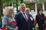 Бюст героя Советского Союза Михаила Харченко открыли в Псковской области