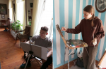 Студенты из «Репинки» работают на пленэрах и в усадебных интерьерах Пушкинского заповедника