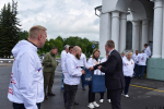 Депутаты заксобрания Санкт-Петербурга посетили Остров в рамках автопробега «Дорогами Победы»