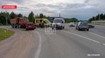 Три автомобиля столкнулись в Псковском районе