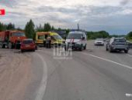 Три автомобиля столкнулись в Псковском районе