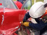 Три автомобиля столкнулись в Псковском районе