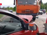 Три автомобиля столкнулись в Псковском районе
